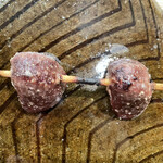 とりアロマ - サクっ、塩味控えめのズリ。香りがよく美味。