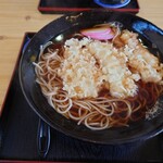 そば処 そば心 - イカ天ぷら蕎麦　850円