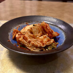 焼肉 晩餐館 - 白菜キムチ