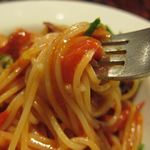 ラ ランテルナ ディ ジェノバ - ホタルイカとトマトのパスタ