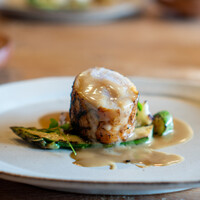 restaurant KAM﻿ - マゴチ、ホタテ