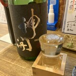 大衆酒場ゑい司 - 221202金　滋賀　大衆酒場ゑい司　神開一番ひしゃく900円