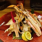 季節料理 薗 - 渡りがにの塩焼き