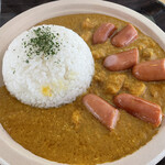 三瀬カフェ CARBAY - ウインナー入のバターチキンカレー