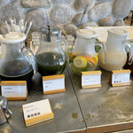 アクアベル - 飲み物の一部です。