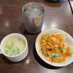 インドネパール料理 アグニ - 野菜もスープ