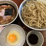 つけソバ いしい - つけソバ（大）+生卵