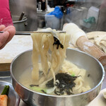 고향칼국수 - 2019/11/12手切り麺