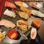 ひしの寿司 - 料理写真:おまかせ握り