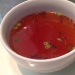 ルー・ド・メール - セットのコンソメスープ