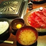 薩摩 牛の蔵 - 焼すき焼き