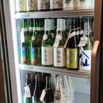 かき沼千住 nomiyoko - 1Fと2Fの冷蔵庫に四合瓶がズラーーリ！