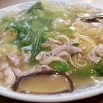 広東料理 鳳泉 - 撈麺(エビカシワソバ)880円