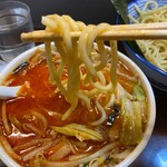 カラ助 - ★野菜たっぷり魚介つけ麺（大・辛・850円税込）★