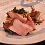 せん心 - ブリのローストと五種類のキノコ