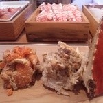 大平寿司 - ５月~渡りがに半身。 身をほぐして頂きました