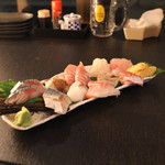 産直海鮮と全国唯一揚げ立て栃尾揚げ あげ屋 - メール刺し盛り