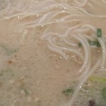 長浜ラーメン 一心亭 - とにかくスープが多い！
