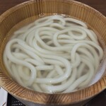 丸亀製麺 - 釜揚げうどん並290円⇒140円