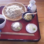 そば屋 案山棒 - 朝蕎麦500円