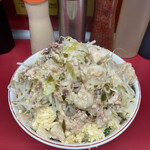 ラーメン二郎 - ラーメン小　カラメ以外全マシマシ