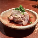 めしの助 - かわはぎ肝和え