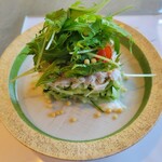 銀のすず - ◇サラダ 鶏肉ときゅうりのサラダ