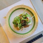 銀のすず - ◇サラダ 鶏肉ときゅうりのサラダ