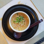 銀のすず - ◇茶碗蒸し ヒラタケ/榎茸/かぼちゃ/鱈