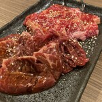 焼肉ホルモン カルビランド - 牛ハラミと和牛カルビ