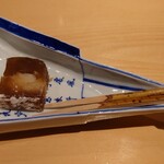 銀座 しのはら - 百合根の葛焼き