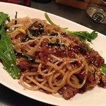 立ち呑み クック オッソ オッセョ! - ホルモンのパスタ