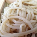 あっちゃん - 料理写真:富士見村産小麦をつかったもりうどん500円　20130523