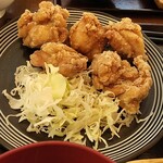 屋台酒場あぐらし - 鶏の唐揚げ定食