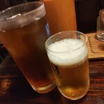 やきとり 大吉 - ドリンク写真:エア乾杯