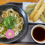 はるそら食堂 - 天ぷらうどん 850円