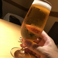 新宿 和食 やましろ - プレミアム生ビール　熟撰