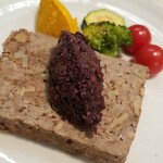 キッチン ブルー グローブ - 反対側から