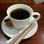 キッチン ブルー グローブ - コーヒーのアップ