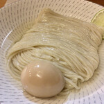 Tsukesoba Jinguuji - 鰹昆布出汁 醤油つけそば 味玉入り