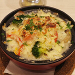 トンテキ食堂8 - クリームシチューのチーズ焼き(600円)