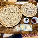 うずら家 - 大権現盛りと ざるそば