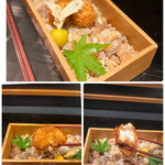 四季彩ダイニング　春 - お気遣いありがとうございます♡
      ふっくらでふわふわの身がまぁ美味しいこと♡(  ´艸`)
      食用のホオヅキ、初めていただきました♪