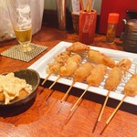 心斎橋の美味しい串カツ あげてんかっ！ - 