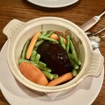 コム・ア・ラ・メゾン - 牛ホホ肉の赤ワイン煮込み4,180円