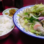 香蘭 - ちゃんぽんとライスのセットで800円！