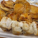 大口水産株式会社 - ホタテ串、つぶ貝串、能登ふぐ串