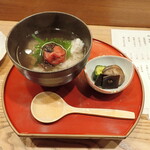 割烹一文 - 梅茶漬け