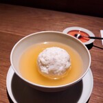 一平飯店 - ⚫上海蟹と魚団子の上湯スープ蒸し