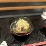 四季彩ダイニング　春 - ◯牛頬肉と焼き茄子のお吸い物